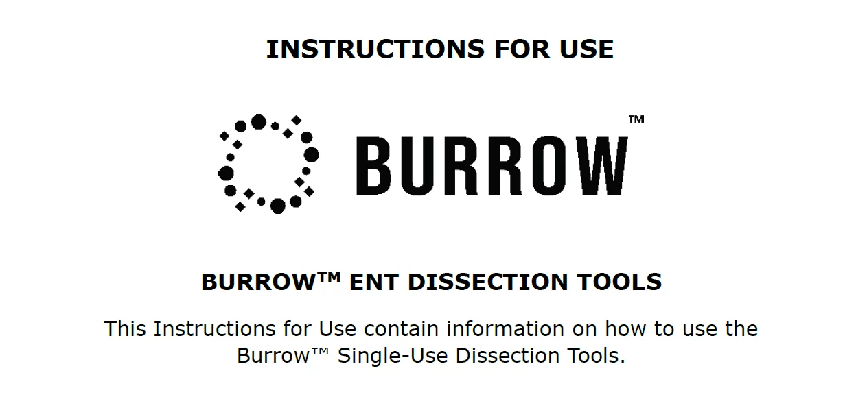 BURROW IFU